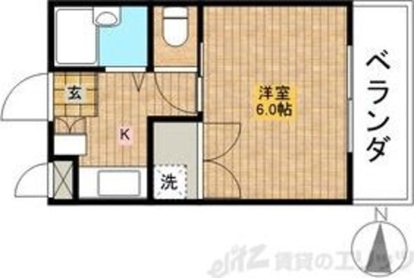 セレント茨木鮎川の物件間取画像